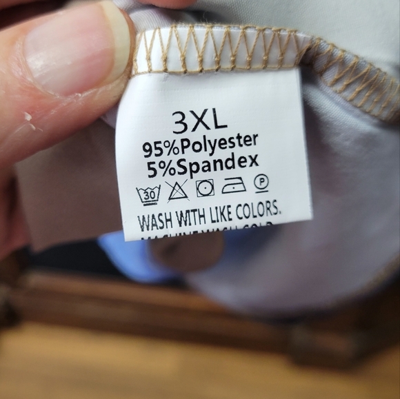 Multicolor Striped Long Sleeve Shirt 3xl New - Picture 5 of 6